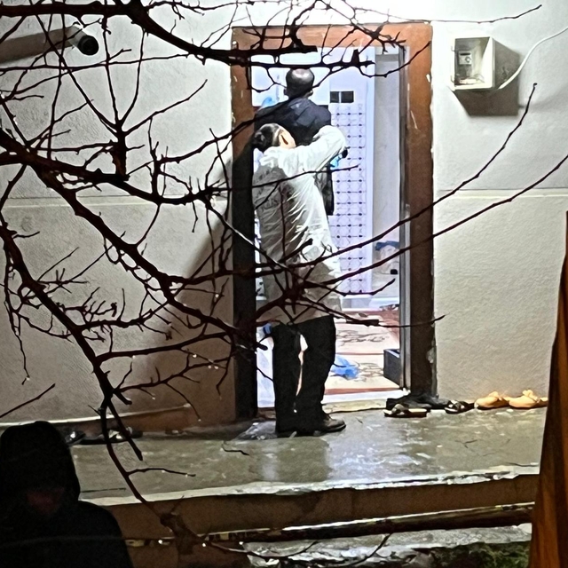 Eşini ve bacanağını tabancayla öldürdü