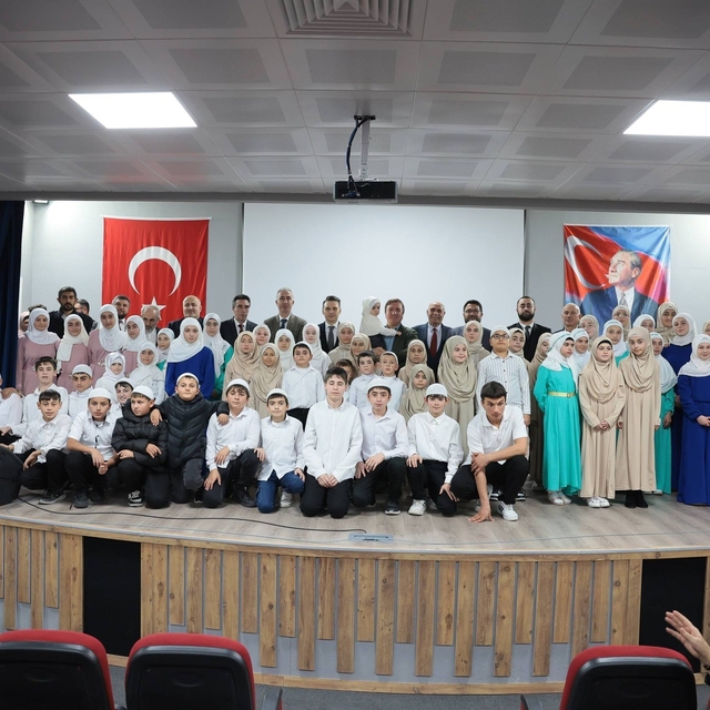 Üç aylar programında Ahıska Türkleri ve protokol bir araya geldi