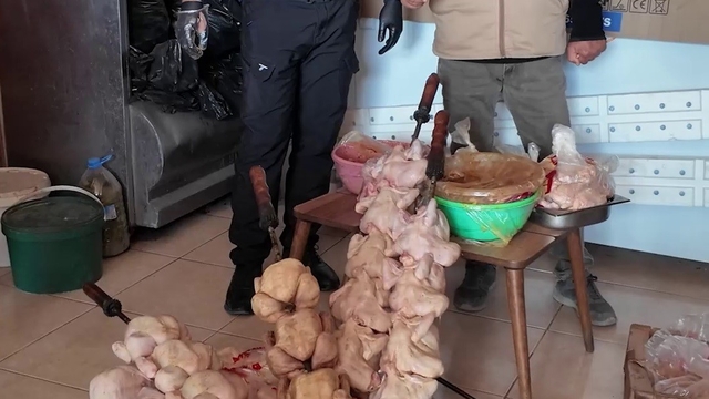 Zabıta ekiplerinin 'Leş kokusu var' dediği dönercide mide bulandıran görüntü