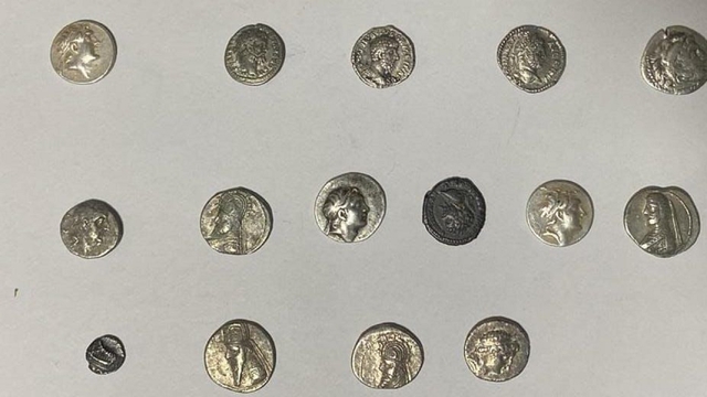 Hatay'da 26 sikke kargo ile göndermek üzereyken ele geçirildi