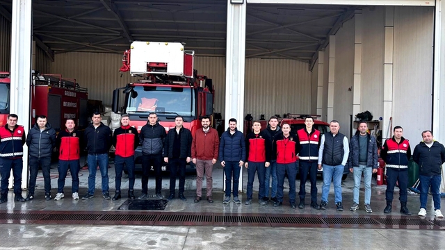 Gelibolu'da itfaiyecilere sağlık okuryazarlığı eğitimi verildi