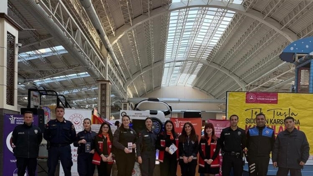 Bozüyük'te şiddetle mücadele bilgilendirmesi