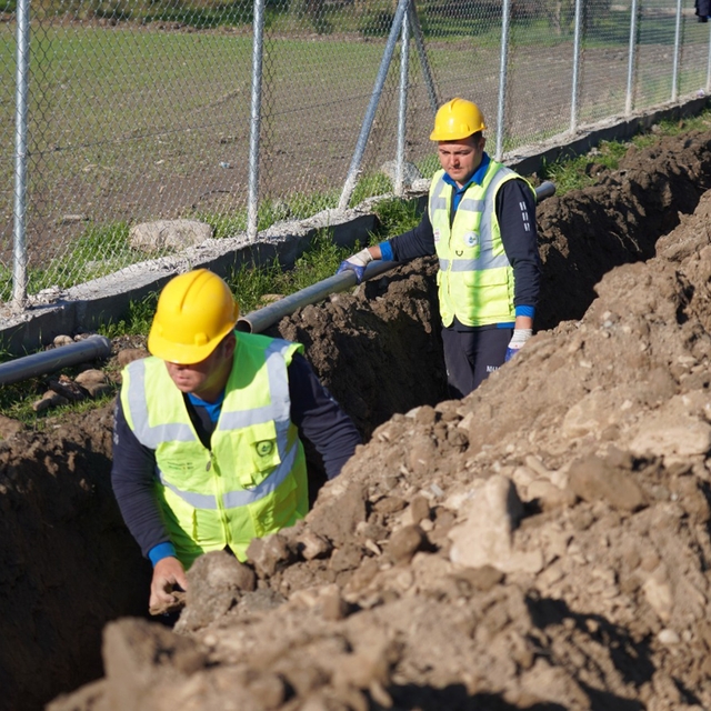 MUSKİ, Karabörtlen içme suyu hatlarını kamusal alana taşıyor