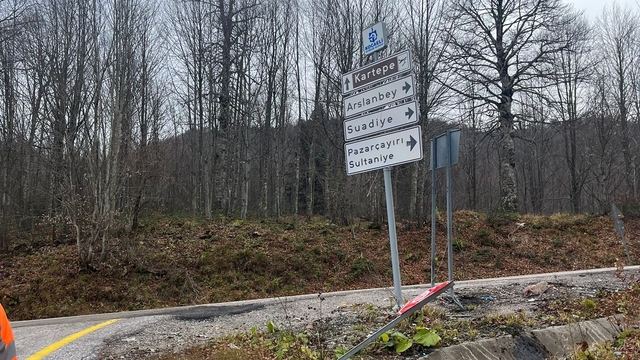 Kış turizm merkezi Kartepe'nin yolunda güvenlik önlemleri artırıldı