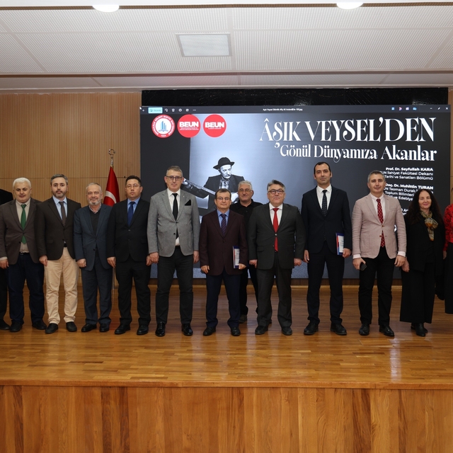 BEUN'da Âşık Veysel anıldı