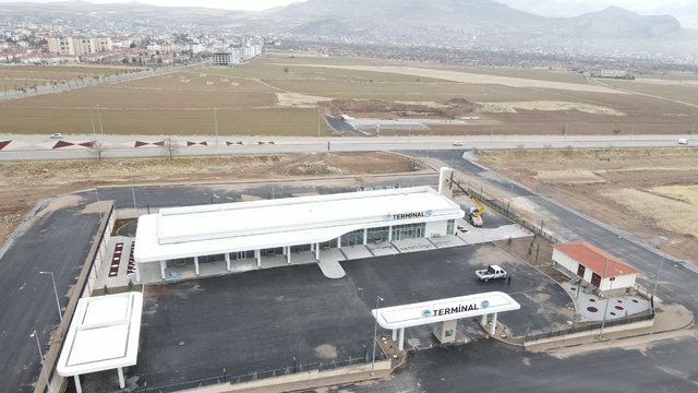Develi'ye kazandırılan terminal binası hizmete hazır