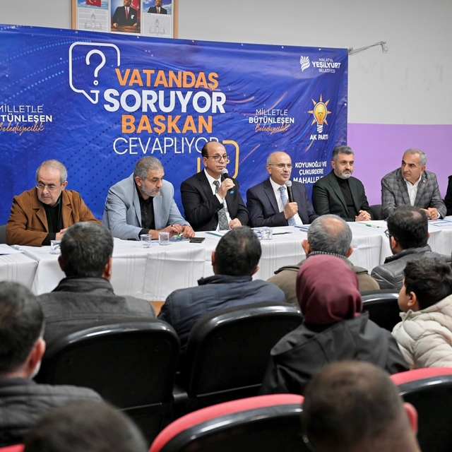 Başkan Geçit "Malatya'yı dirençli ve güvenli bir geleceğe hep birlikte taşı...