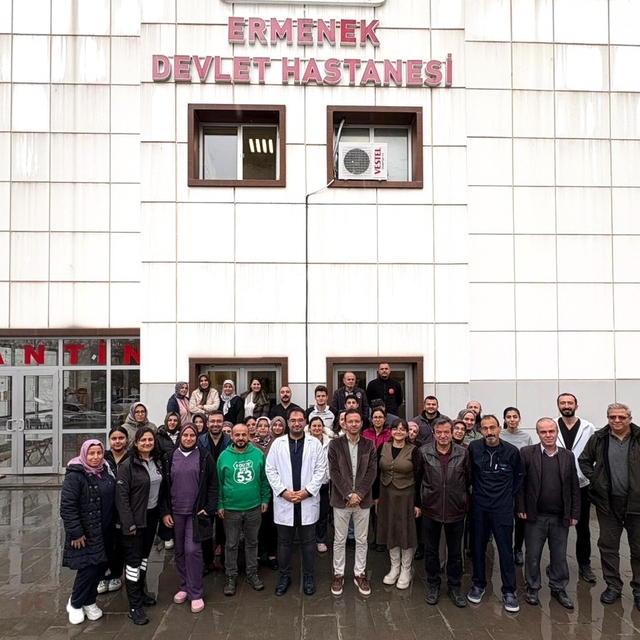Hastalardan Ermenek Devlet Hastanesine mektuplu teşekkür