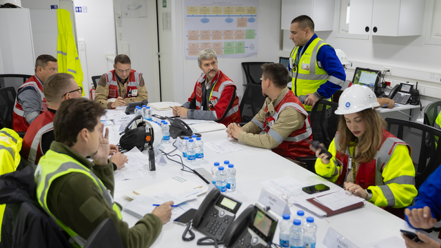 Akkuyu NGS inşaat bölgesinde kapsamlı acil durum tatbikatı gerçekleştirildi