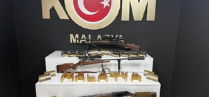 Malatya’da ruhsatsız silah operasyonu: 2 gözaltı