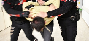 Üniversitesi Hastanesi'nde rehine ve şiddet kodu verildi