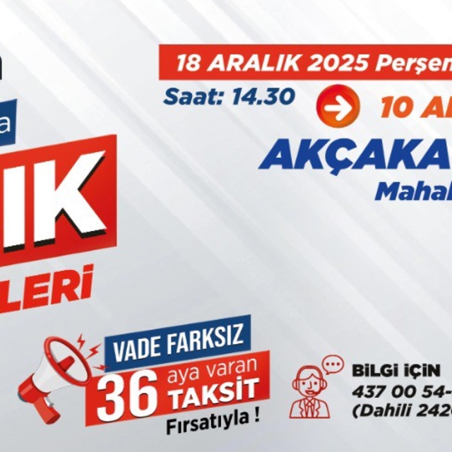 Talas Belediyesi'nden villa parseli fırsatı