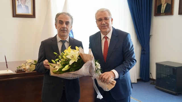 Ege Üniversitesinin yeni rektörü Prof. Dr. Musa Alcı göreve başladı