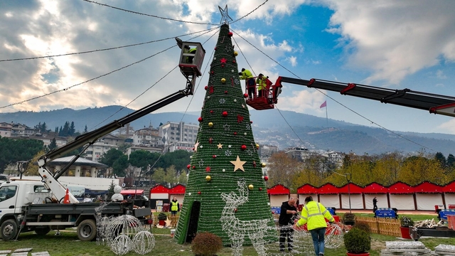 Bursa yeni yıl coşkusuna hazır