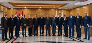 Eskişehir heyetinden Bakan Uraloğlu'na ziyaret