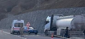 Tankerin çarptığı yaya öldü