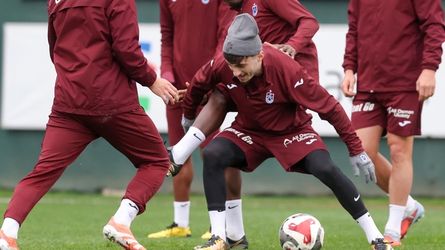 Trabzonspor'da Beşiktaş maçı hazırlıkları sürüyor