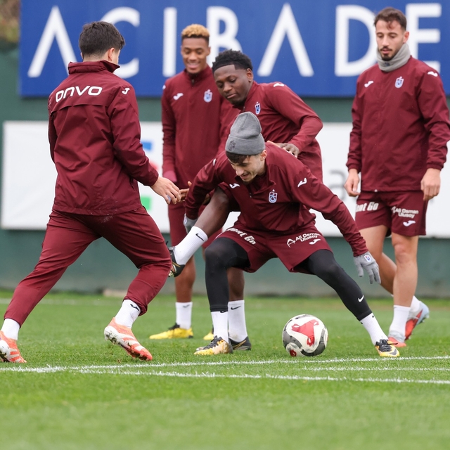 Trabzonspor'da Beşiktaş maçı hazırlıkları sürüyor