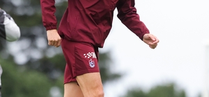 Trabzonspor’da Savic, takımla çalıştı