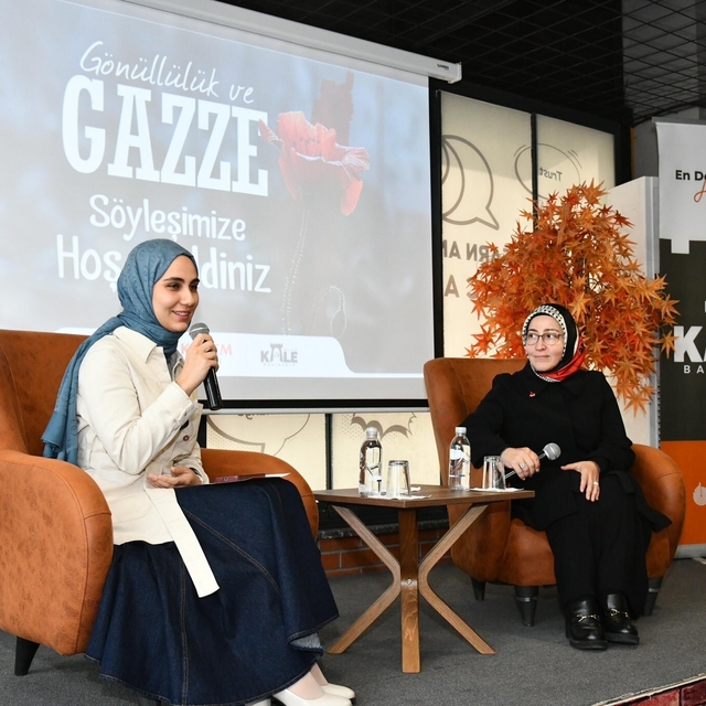 Başiskele'de "Gönüllülük ve Gazze" söyleşisi düzenlendi