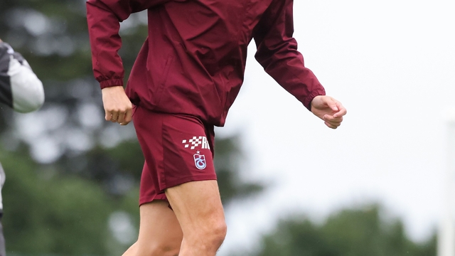 Trabzonspor'da Savic, takımla çalıştı