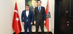 Bozyazı Kaymakamı Topsakaloğlu'ndan İl Emniyet Müdürü Yılmaz'a ziyaret