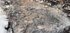 Diyarbakır'da binlerce yılın sonunda oluşan "damla lapyaları" görüntülendi