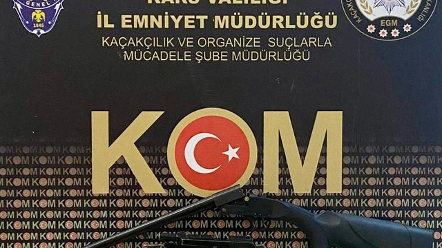 Kars'ta dron destekli yasa dışı silah ticareti operasyonunda 10 şüpheli yakalandı