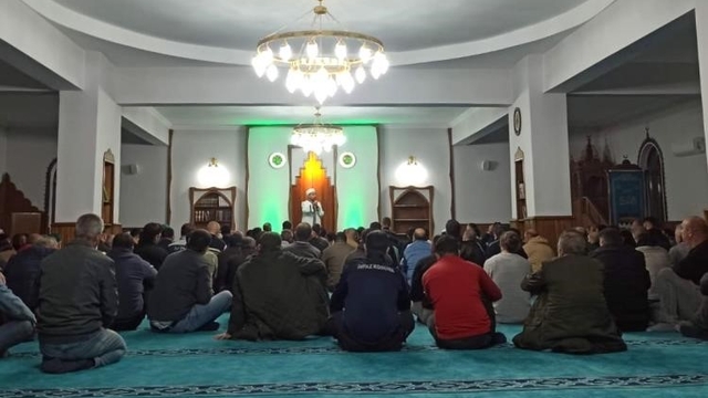 Bilecik'te açık cezaevinde manevi buluşma gerçekleşti