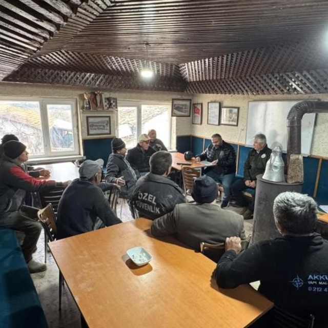 Yenipazar'da çiftçilere tarımsal destekleme ve hibe eğitimi verildi