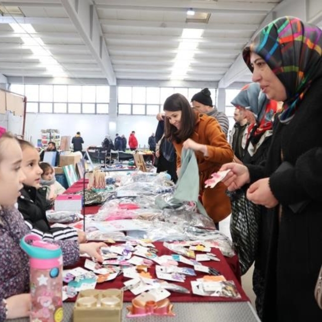 Minik ellerden Yerli Malı Haftası'nda anlamlı farkındalık