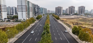 Diyarbakır'da 170 bin ton sıcak asfaltla kentin ana aksları yenilendi