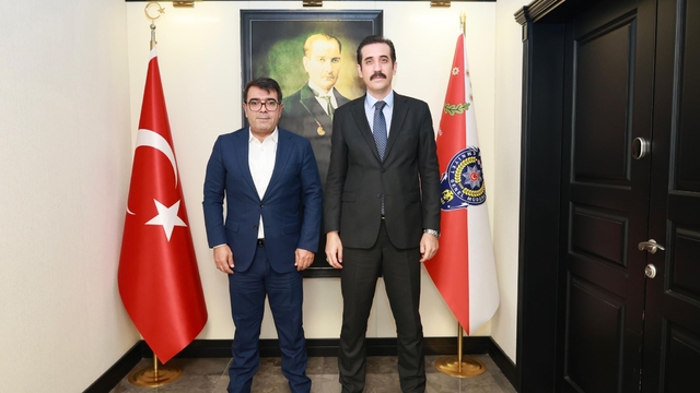 Bozyazı Kaymakamı Topsakaloğlu'ndan İl Emniyet Müdürü Yılmaz'a ziyaret