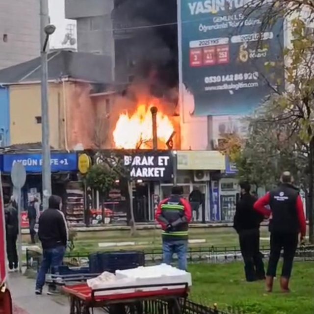 Bursa'da pide imalathanesinde yangın paniği