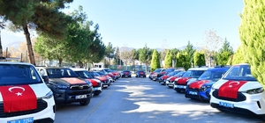 Denizli'de jandarma ve polise 80 yeni araç 