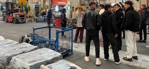 Meslek lisesi öğrencileri üretim süreçlerini yerinde öğreniyor