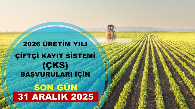 Niğde Tarım ve Orman Müdürlüğü'nden uyarı: ÇKS başvurularında son tarih 31 Aralık 2025