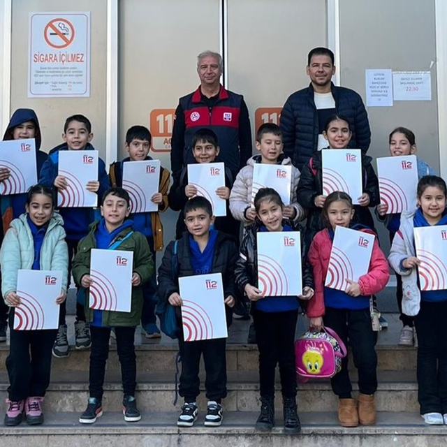 Menteşe Yenice İlkokulu öğrencilerinden 112 Acil Çağrı Merkezine ziyaret
