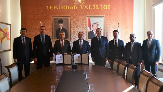 Tekirdağ'da sporun kalkındırılması için protokol imzalandı