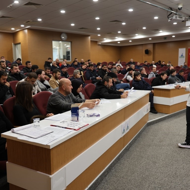 Kartepe'de personele iş güvenliği eğitimi