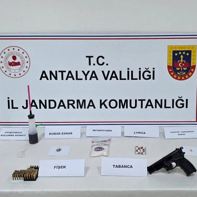 Antalya'da uyuşturucu operasyonu