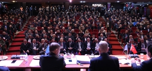 Trabzonspor 80. Olağan Genel Kurul Toplantısı gerçekleştirildi
Trabzonspor'un borcu: 3 milyar 698 milyon TL
Yönetim kurulu, idari ve mali yönden oy birliği ile ibra edildi
Trabzonspor Başkanı Ertuğrul Doğan:
"Tüm enerjimizi birbirimize karşı değil, birbirimizi yukarıya taşıyacak şekilde kullanmalıyız"