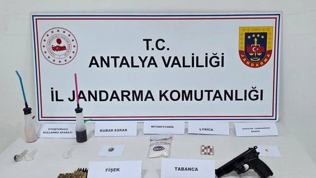 Antalya'da uyuşturucu operasyonu