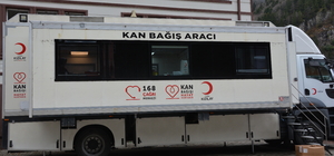 Çaykara'da kan bağışı kampanyası düzenlendi