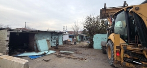 Narkotik olaylarıyla anılan 'Kore Mahallesi'nde 70 metruk bina yıkıldı