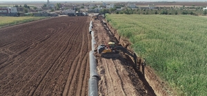 DSİ, Mardin 2. Kademe İçme Suyu İsale Hattı çalışmalarını sürdürüyor