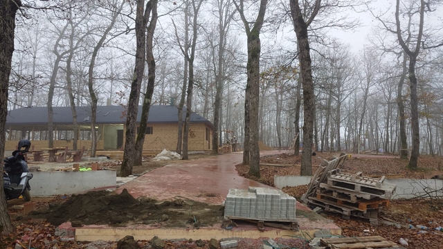 Asarcık Tongel Dağı'nda mesire alanı yapılıyor