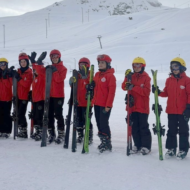 Hakkari'de karlar üzerinde ilk adımlar