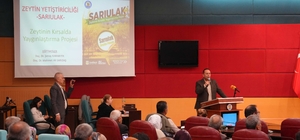 Tarsus’ta Sarıulak zeytini için üreticilere eğitim verildi