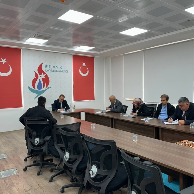 Bulanık'ta "Halk Günü" toplantısı yapıldı